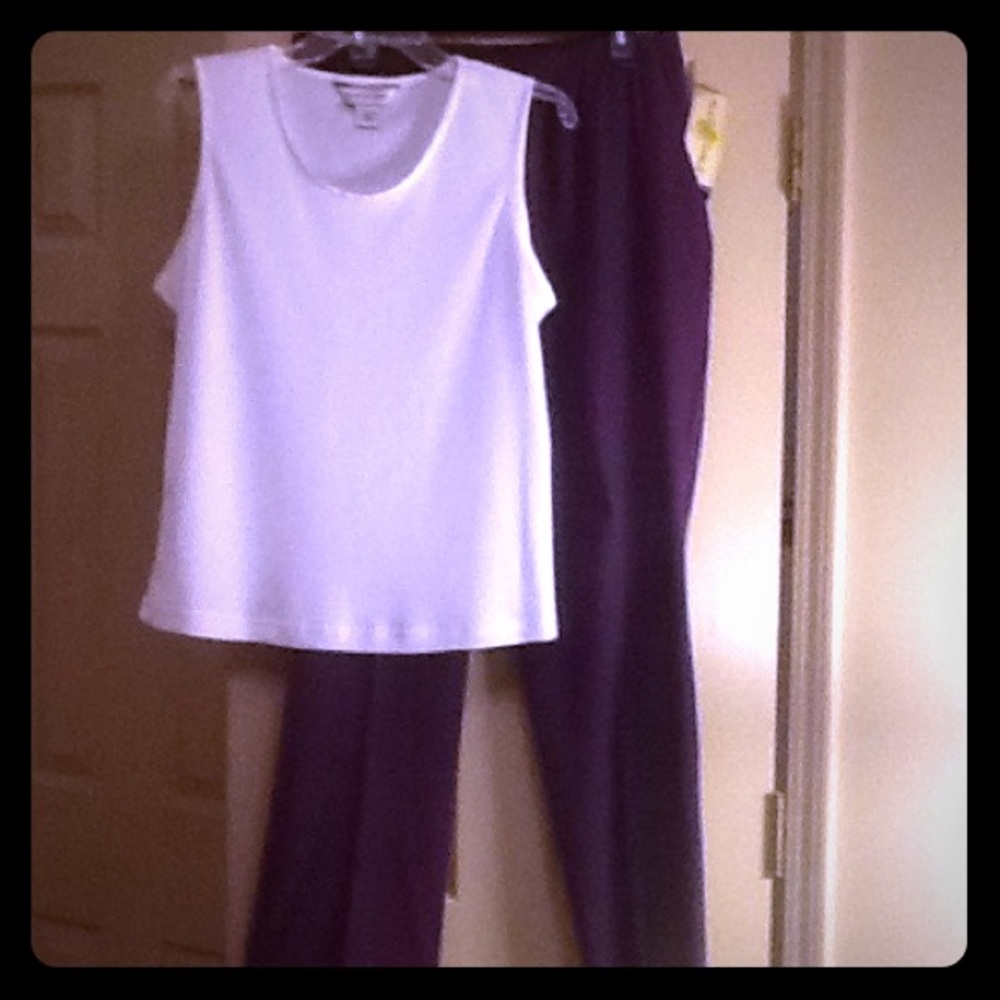 Allison Daley top and pants